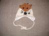 Woolen Animal Hat white