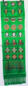 Tibetan Buddhist ceremonial sacred scarf khata 